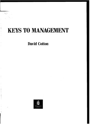 Keys To Management David Cotton Pdf